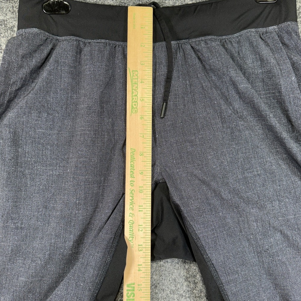 Lululemon Athletica Tech Per Compression Lined Shorts Mens L Gray Heathered 9" - Picture 9 of 11